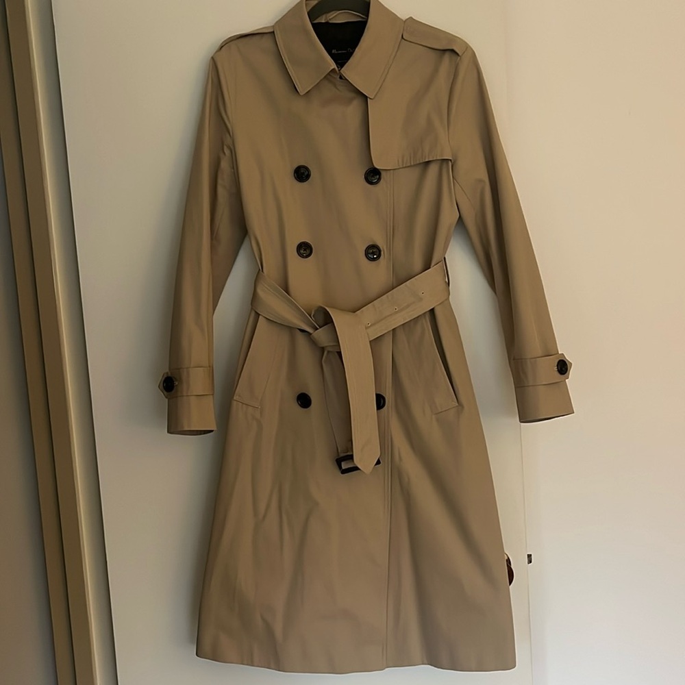 Classic cotton trench